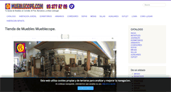 Desktop Screenshot of mueblecope.com